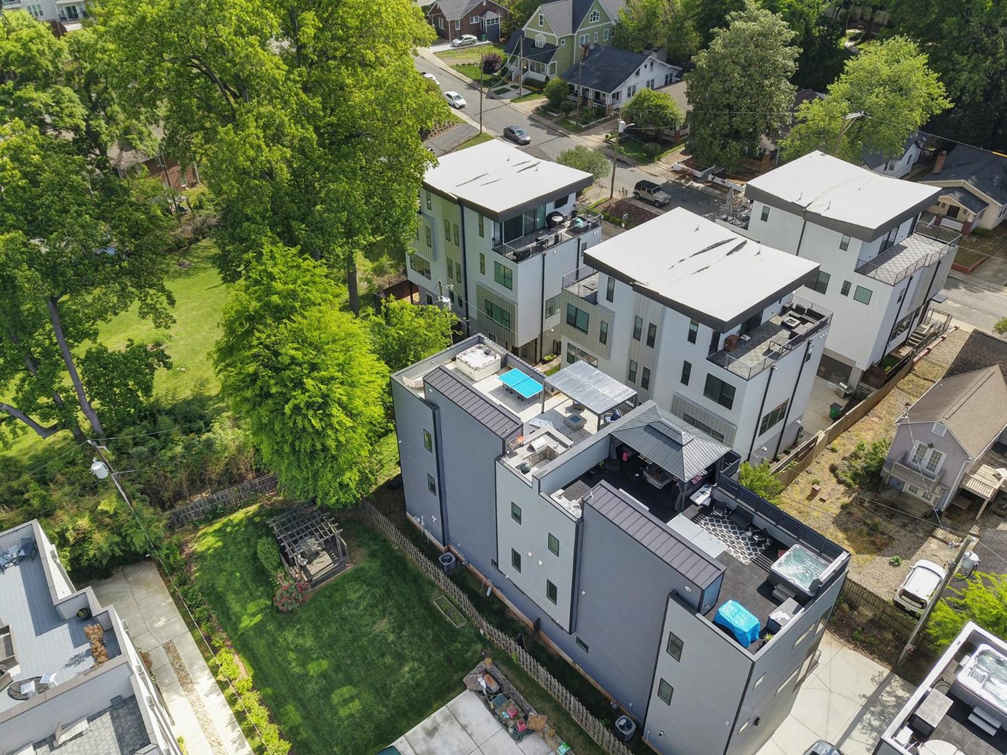 906 Westbrook B City Views Rooftop Hot Tub And Short Walk To Stadium Charlotte Exterior photo