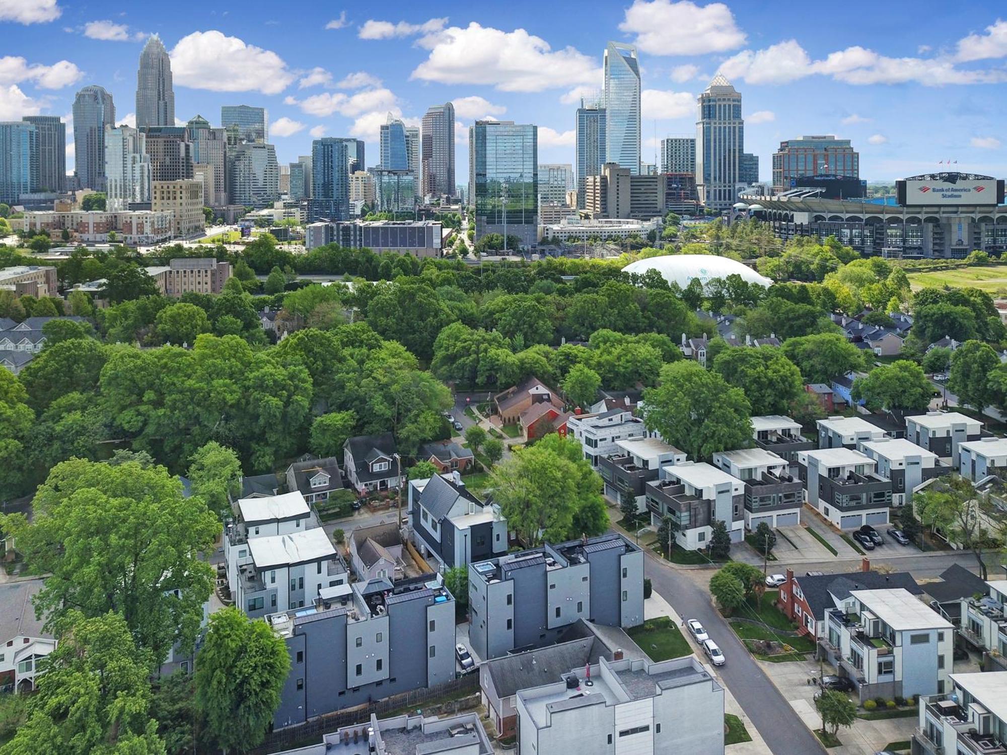 906 Westbrook B City Views Rooftop Hot Tub And Short Walk To Stadium Charlotte Exterior photo